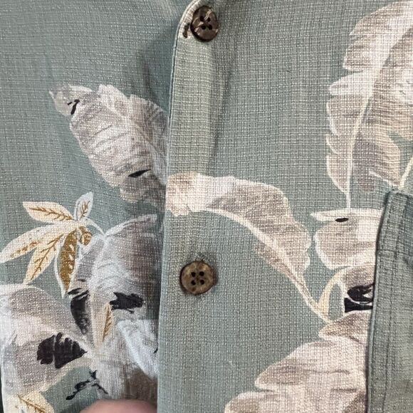 Silk Icon Hawaiian Shirt Mens XL 100% Silk Short Sleeve Button Up Surf - Picture 5 of 7